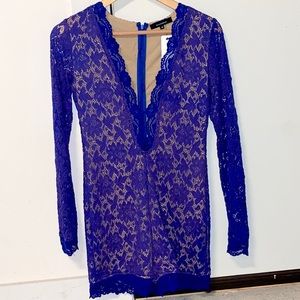 Blue Lace Romper!